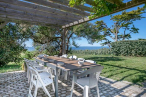 Maison en front de mer- 10 Personnes - Jardin